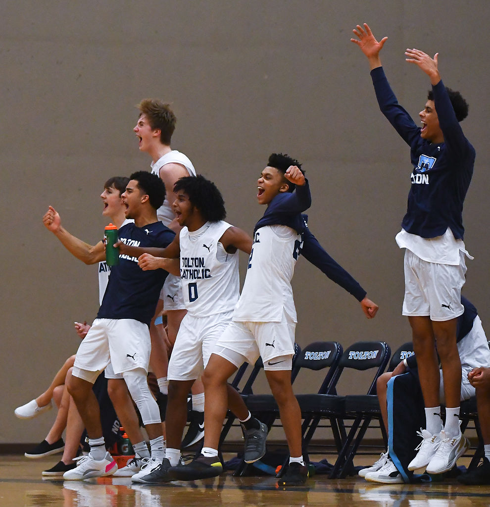 The Tolton bench celebrates